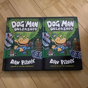 Dog Man- Unleashed by Dav Pilkey ( selling two of them )